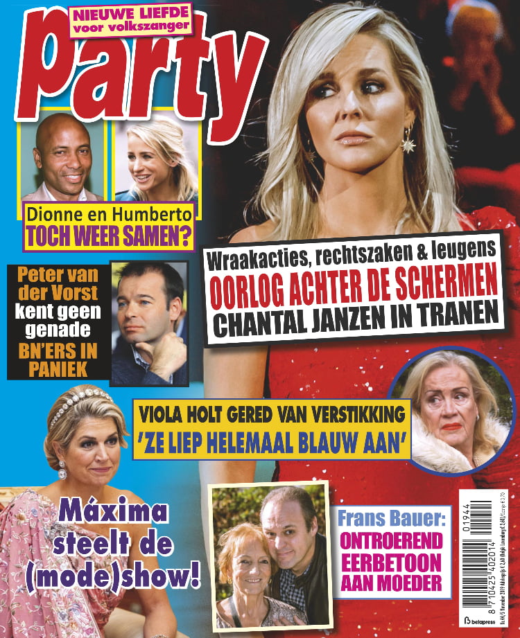 Tijdschrift Party 44 cover - november 2019