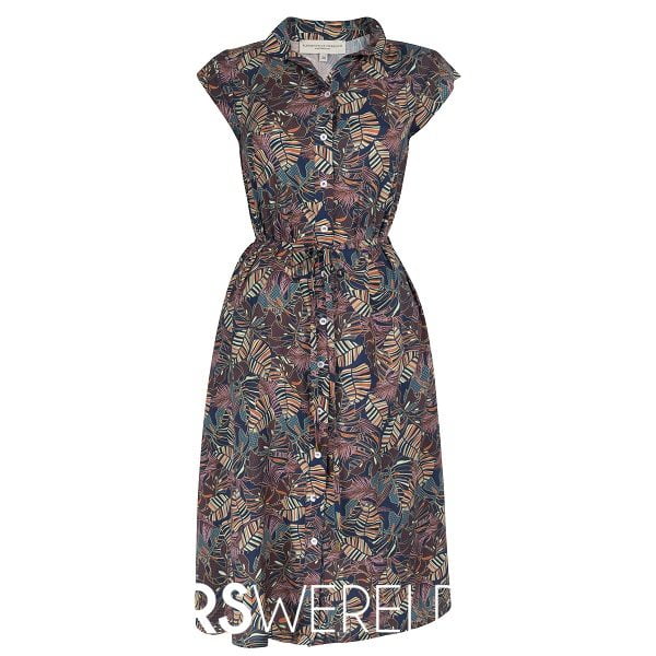 Jill Dress Leaf - elementsoffreedom