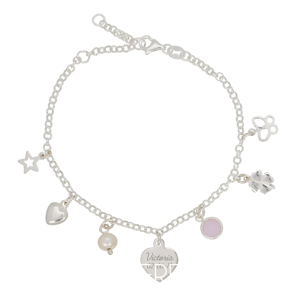 Armband Fijne Jasseron met bedels