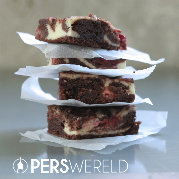 Brownie Irresistible Cheescake Raspberry - mrsjanet.nl