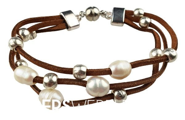 Zoetwater parel armband Aafke - zhenzhu