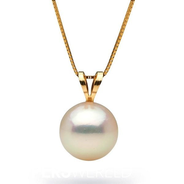 Gouden Akoya parelhanger