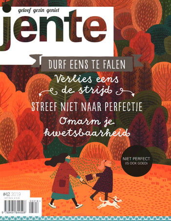 Tijdschrift Jente Magazine 42 cover - oktober 2019