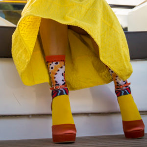 Damessokken Sock my Butterfly - sockmyfeet.com