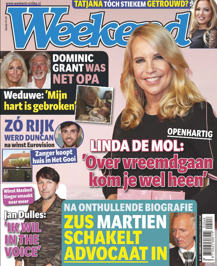 Tijdschrift Weekend 48 cover - november 2020