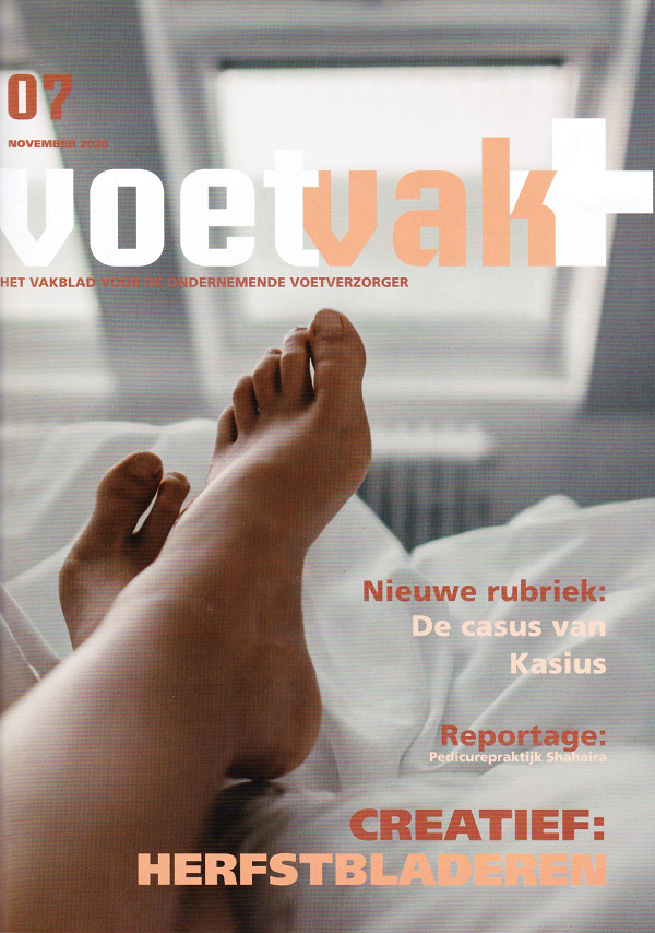 Tijdschrift Voetvak cover - november 2020