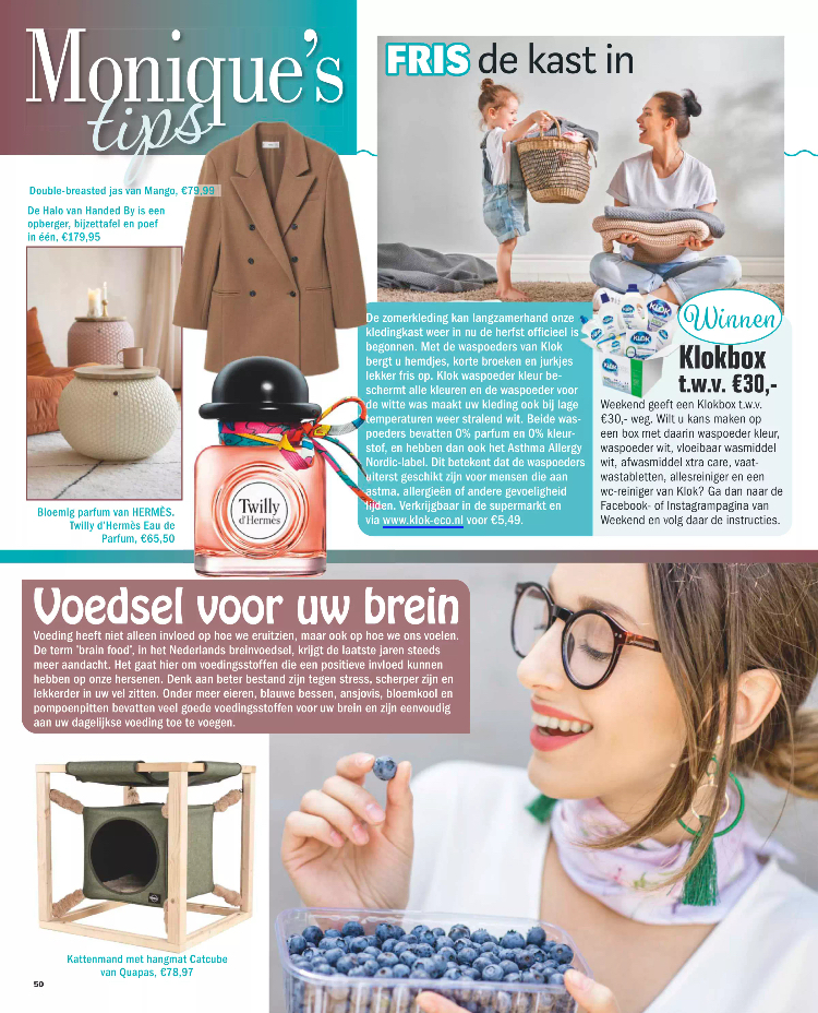 Tijdschrift Weekend 39 - september 2021 Tijdschrift Weekend 39 - september 2021