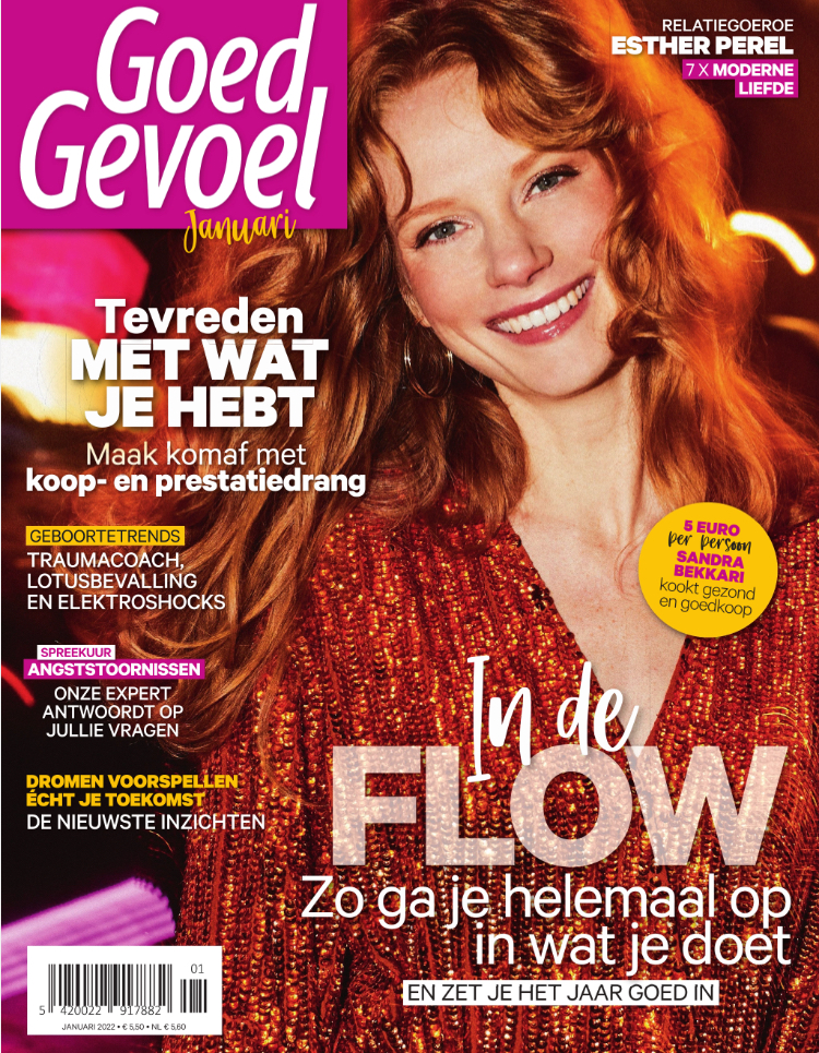 Tijdschrift Goed Gevoel magazine cover - januari 2022