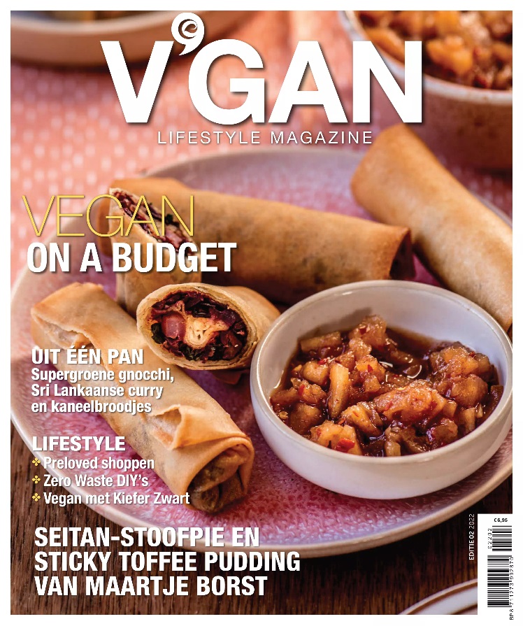 V'gan Lifestyle Magazine2 cover - januari 2022