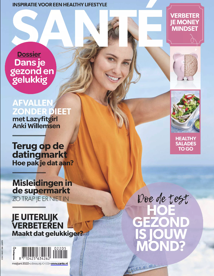 Tijdschrift Sante cover - juni 2022