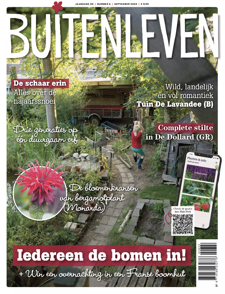 Tijdschrift Buitenleven cover - september 2022