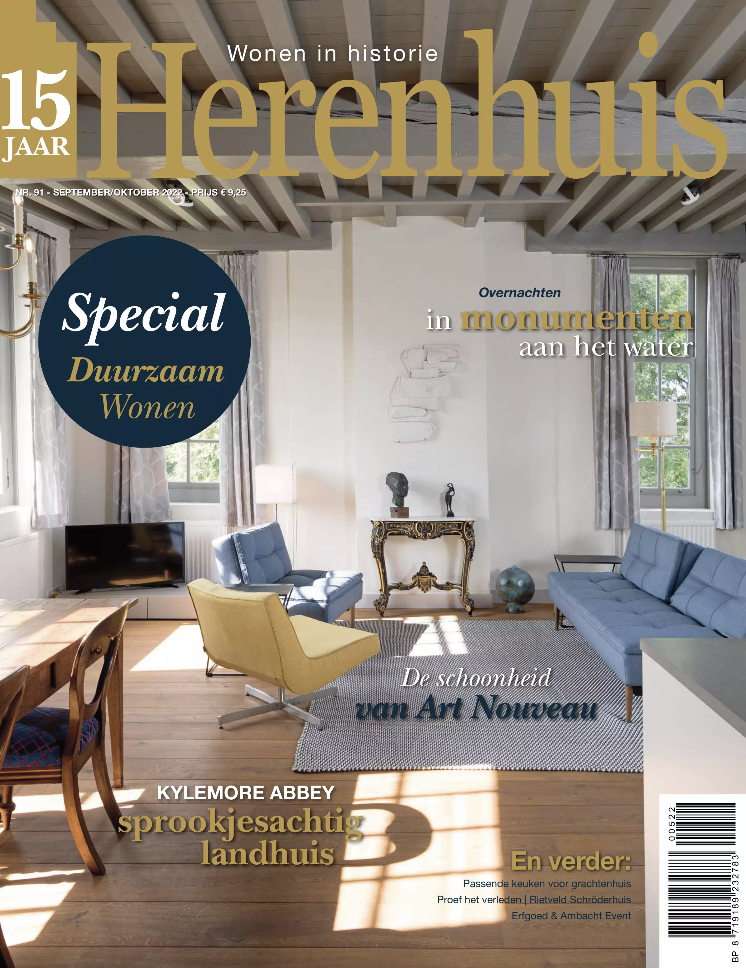 Tijdschrift Herenhuis cover - sept-okt 2022