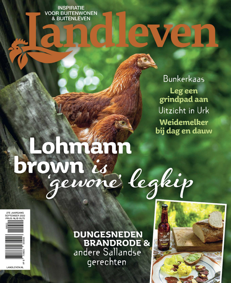 Tijdschrift Landleven cover - september 2022