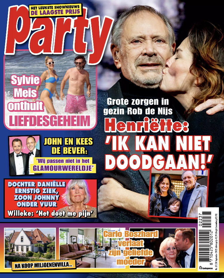 Tijdschrift Party 37 cover - september 2022