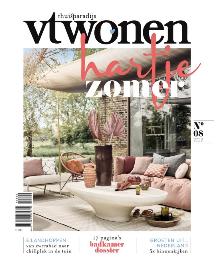 Tijdschrift VT Wonen cover - augustus 2022