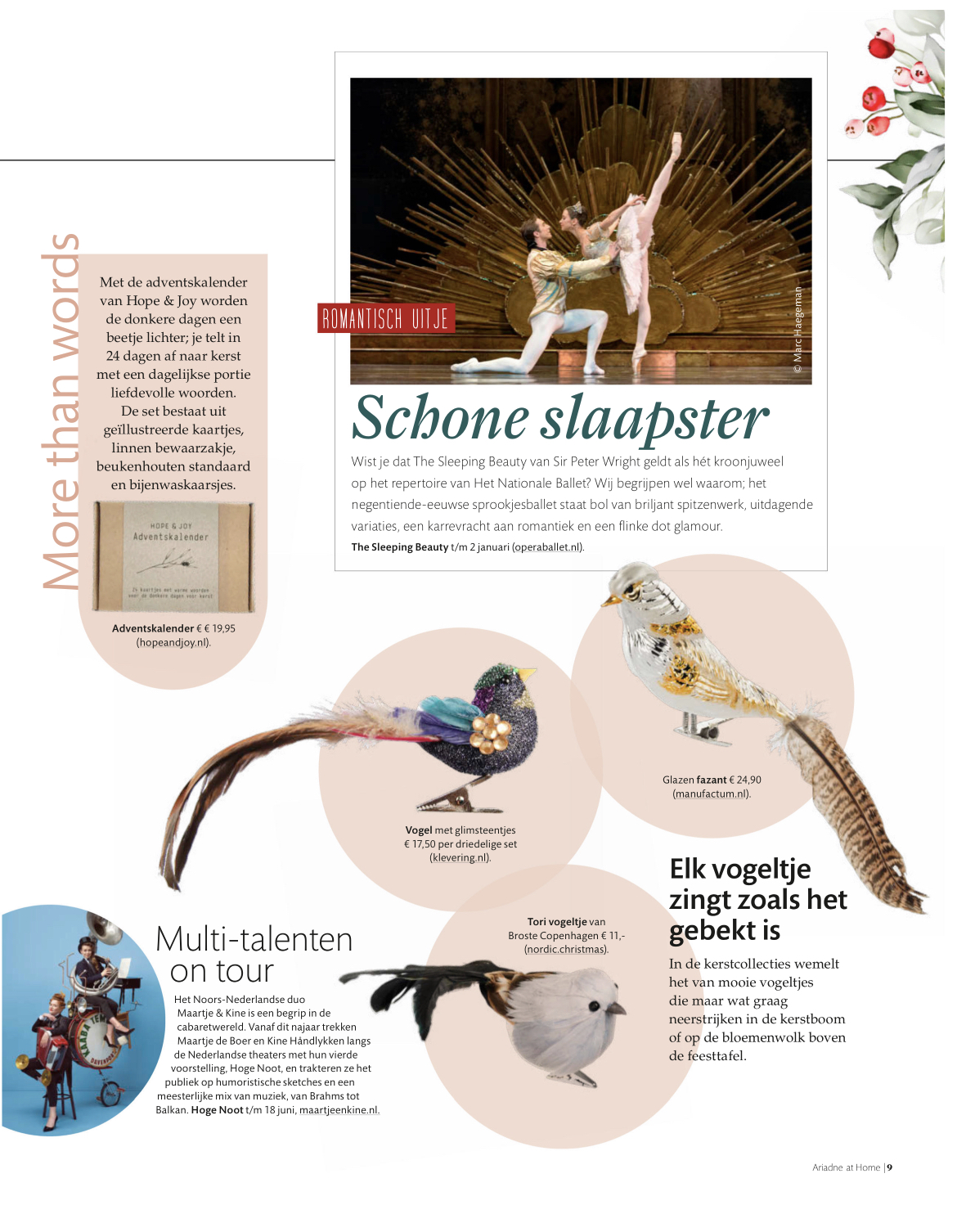 Tijdschrift Ariadne at Home - december 2022