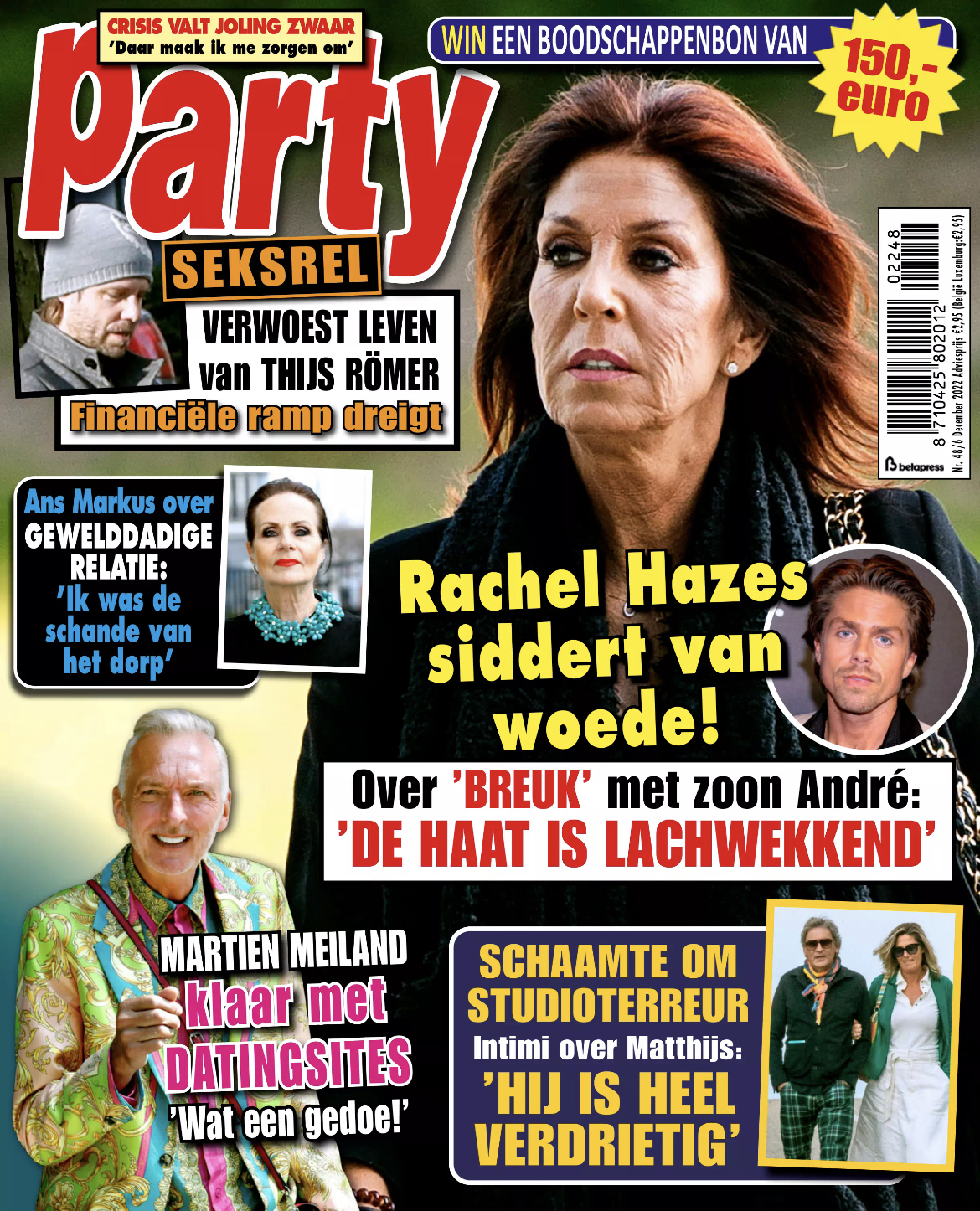 Tijdschrift Party 48 cover - december 2022