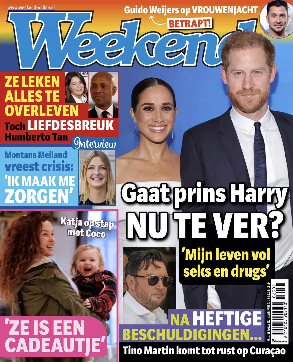 Tijdschrift Weekend 2 cover - januari 2023