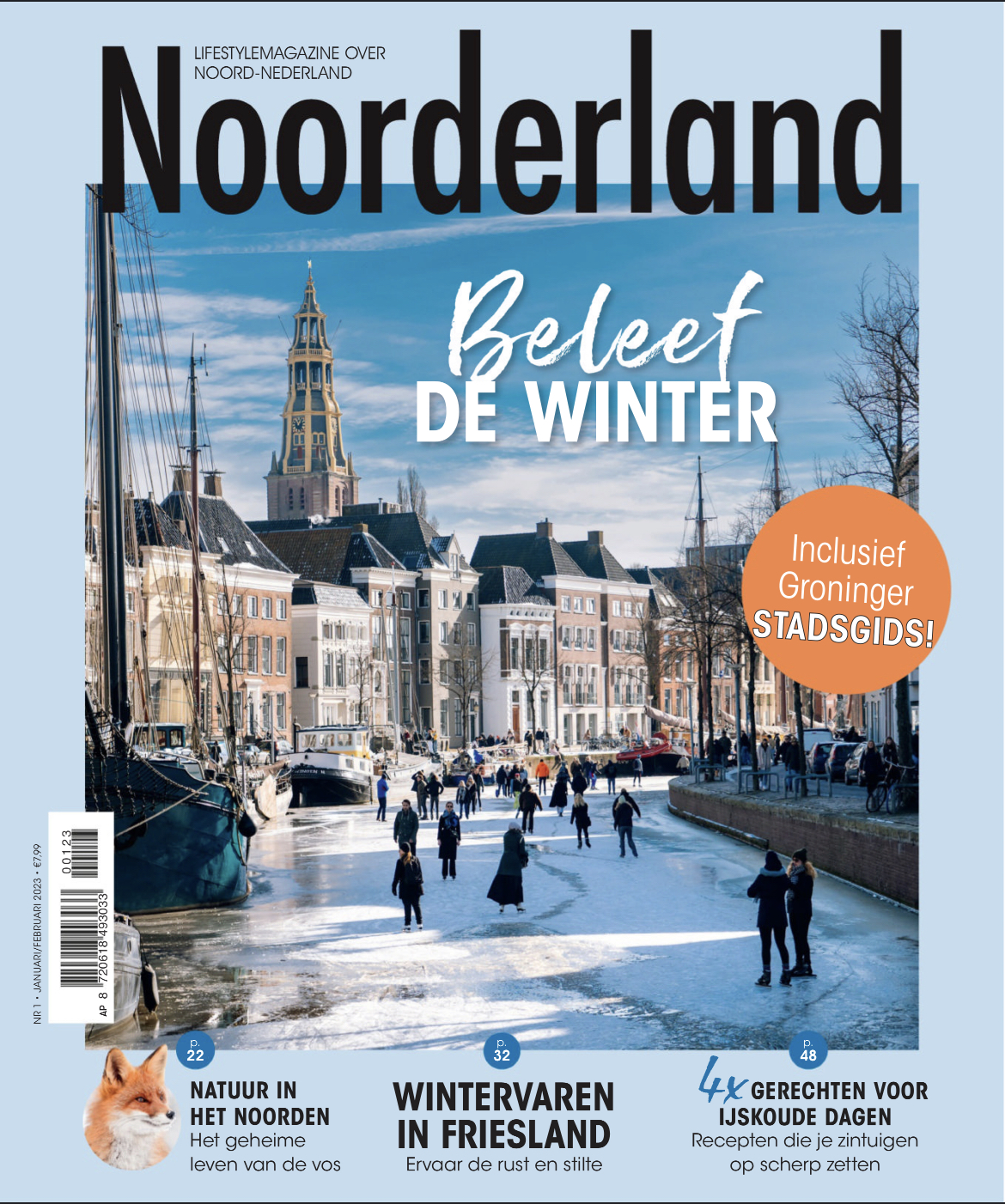 Tijdschrift Noorderland cover - jan-feb 2023