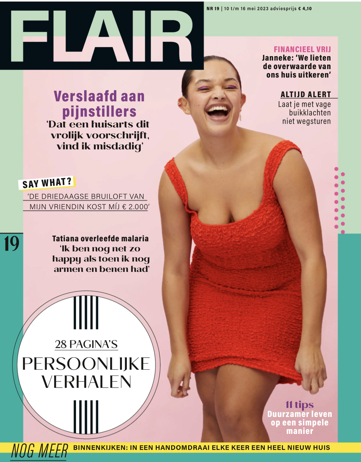 Tijdschrift Flair 19 cover - mei 2023