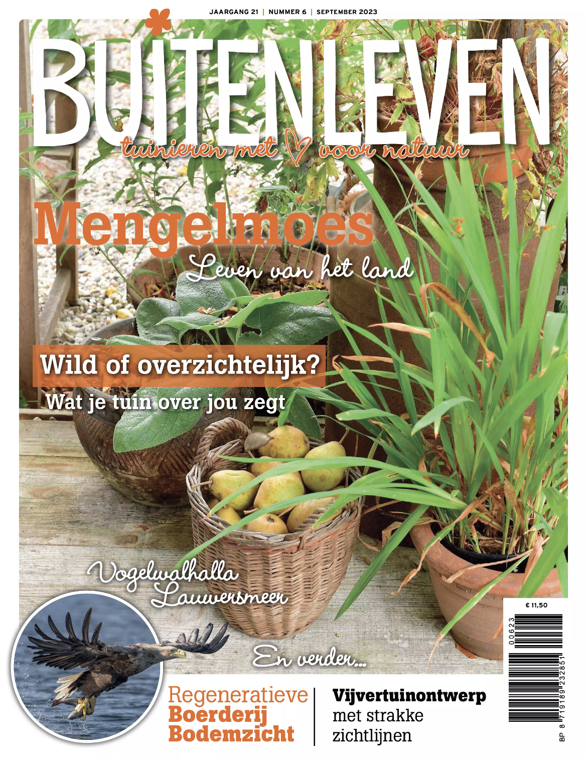 Tijdschrift Buitenleven cover - september 2023