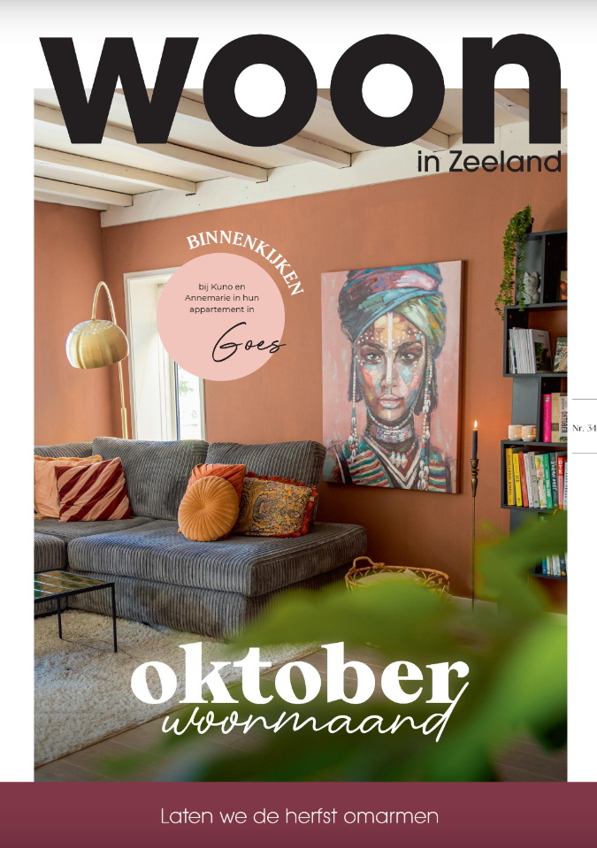 Tijdschrift Woon in Zeeland cover - najaar 2023