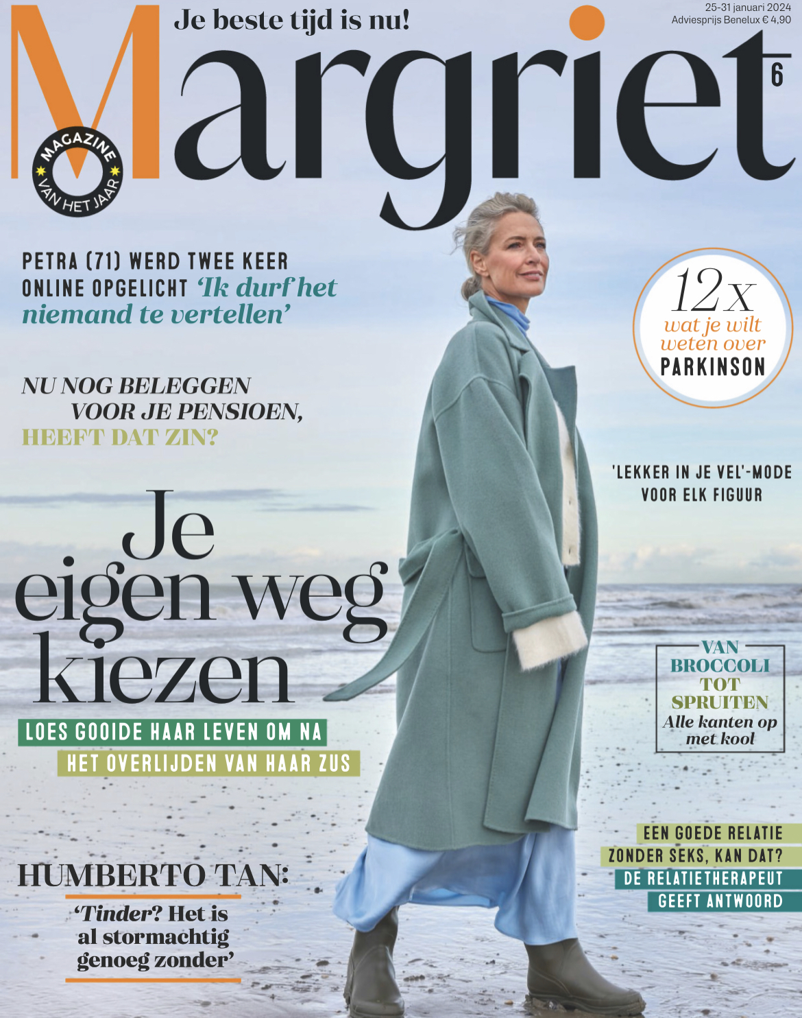 Tijdschrift Margriet 6 cover - januari 2024
