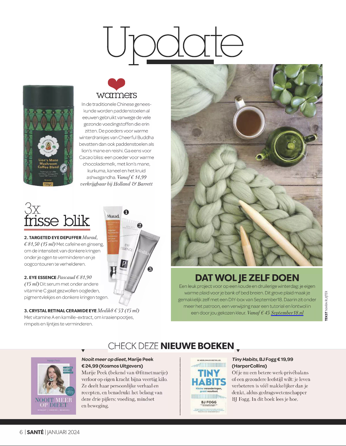 Tijdschrift Santé - januari 2024