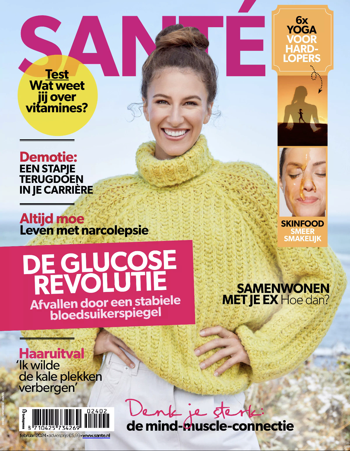 Tijdschrift Sante cover - februari 2024