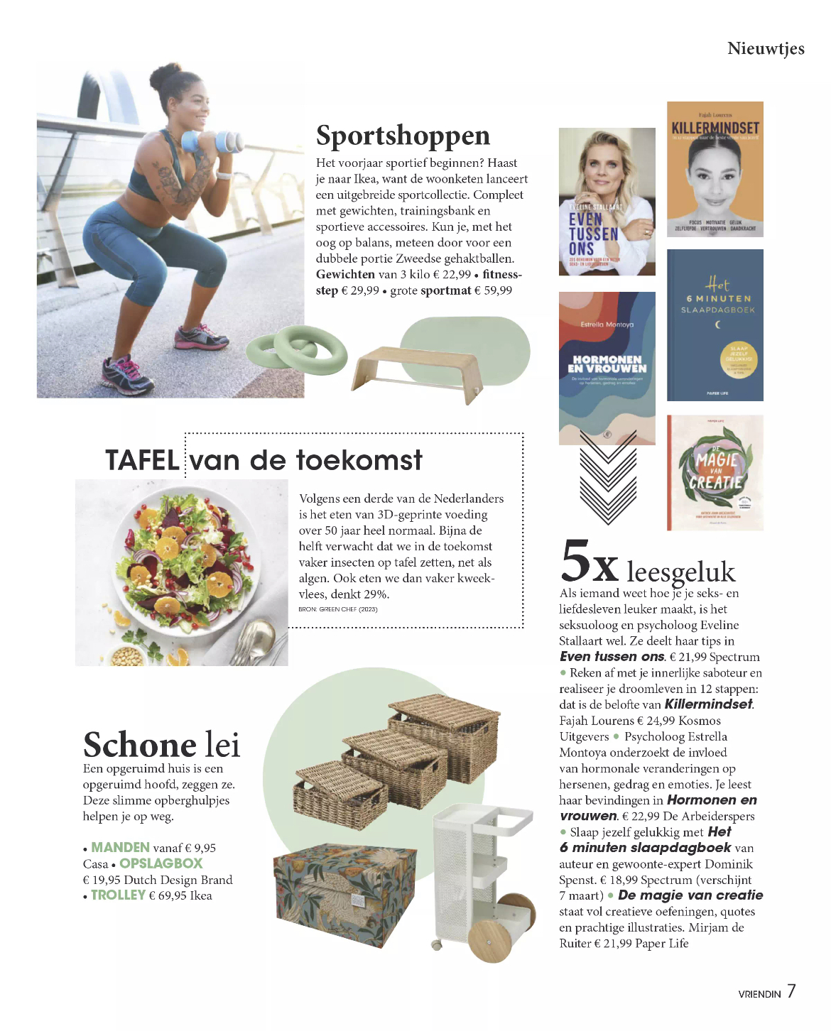 Tijdschrift Vriendin Special Gezond & Gelukkig 2 - maart 2024