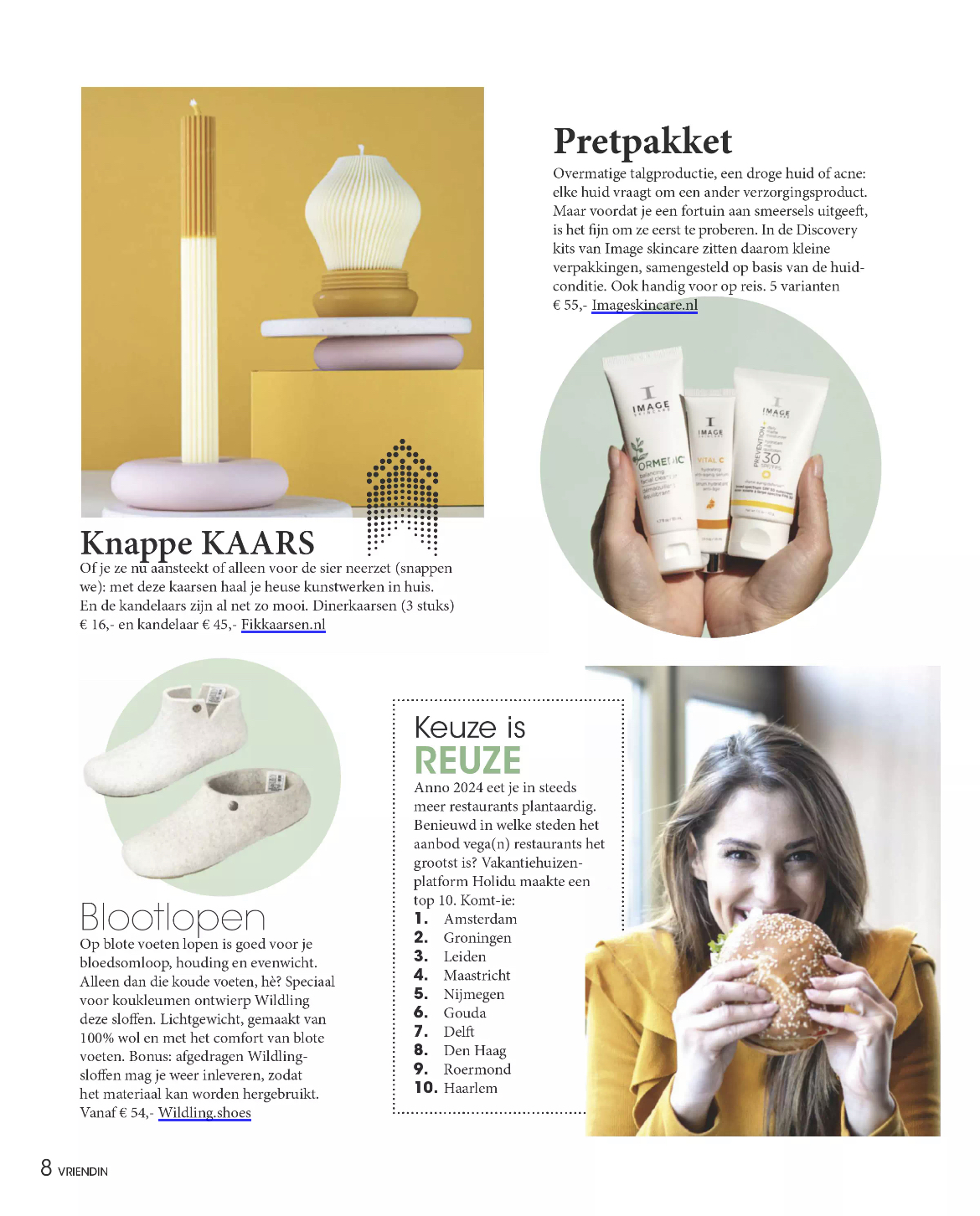 Tijdschrift Vriendin Special Gezond & Gelukkig 3 - maart 2024