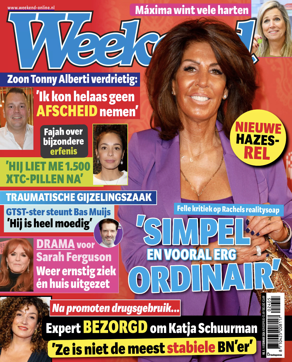 Tijdschrift Weekend 5 cover - februari 2024