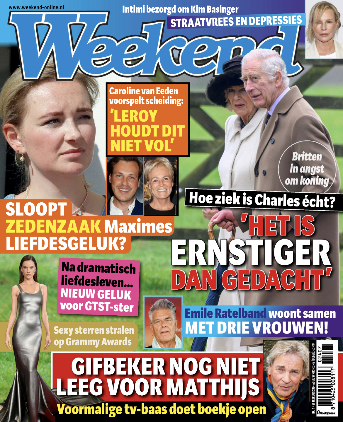 Tijdschrift Weekend 7 cover - februari 2024
