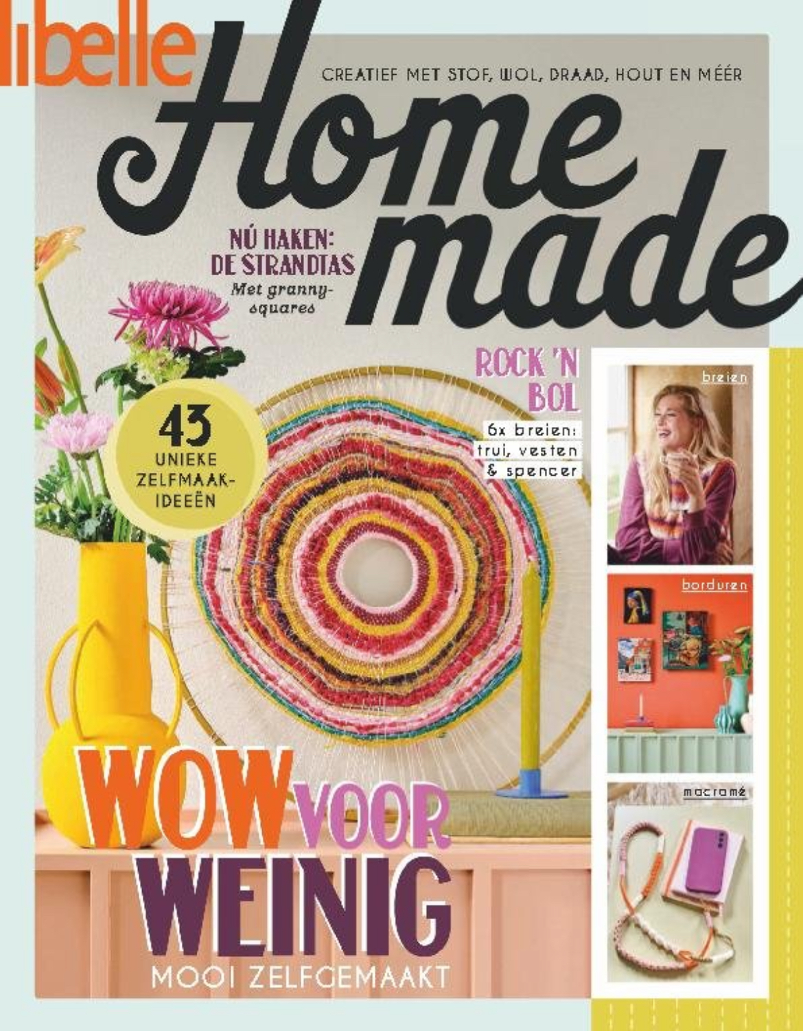 Tijdschrift Libelle Special Home made cover - mei 2024