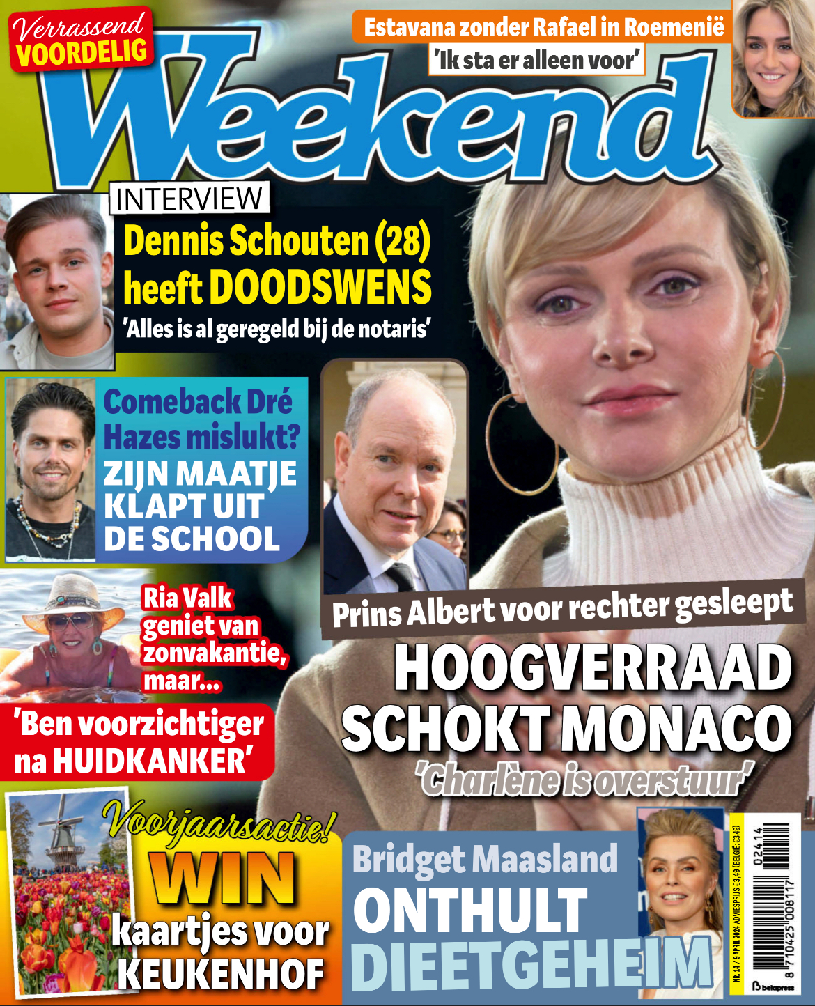Tijdschrift Weekend 14 cover - april 2024