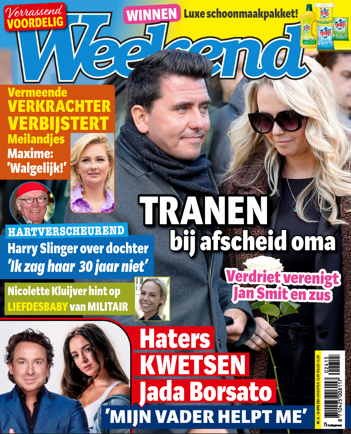 Tijdschrift Weekend 15 cover - april 2024