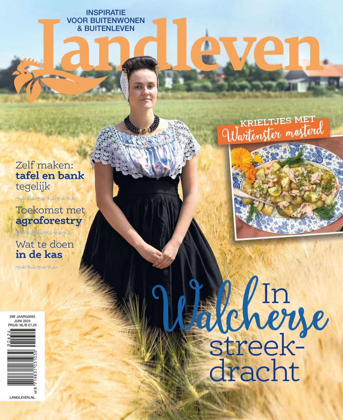 Tijdschrift Landleven cover - juni 2024