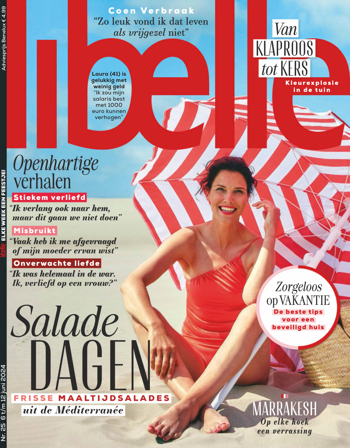 Tijdschrift Libelle 25 cover - juni 2024