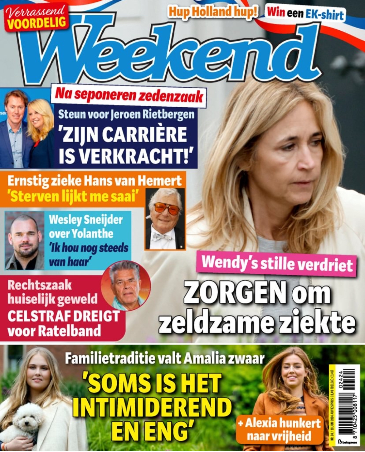 Tijdschrift Weekend 24 cover - juni 2024