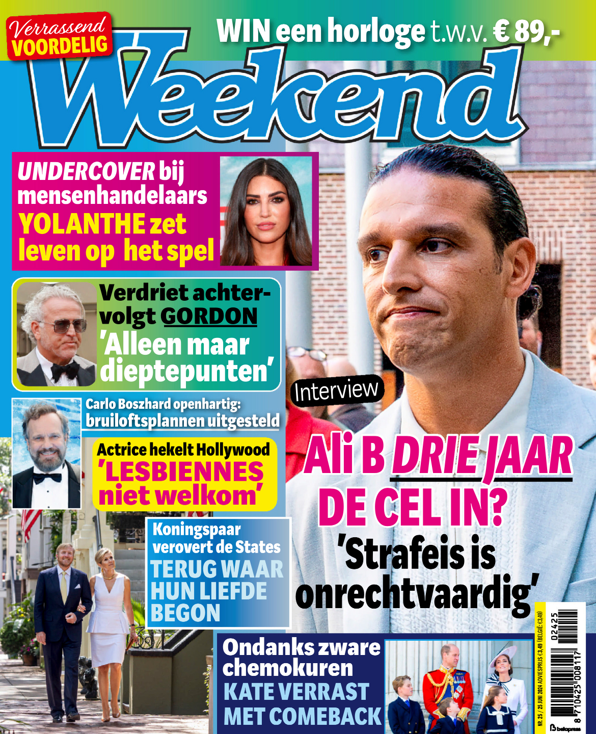 Tijdschrift Weekend 25 cover - juni 2024