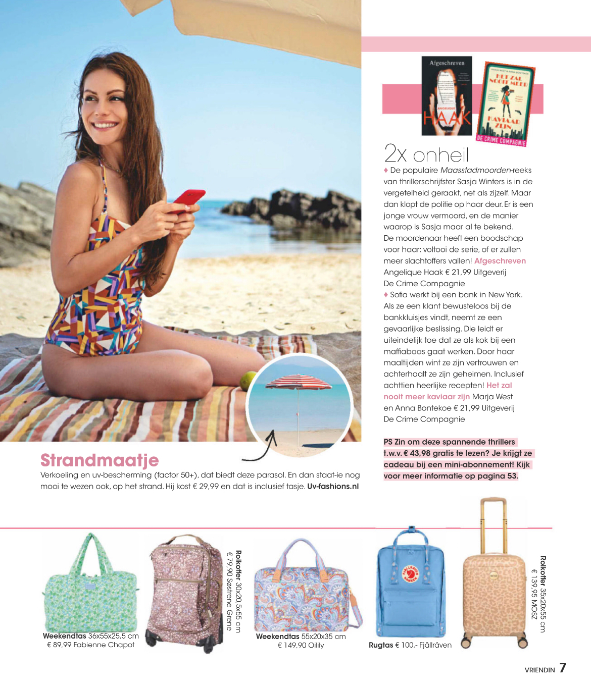 Tijdschrift Vriendin 26 - juli 2024