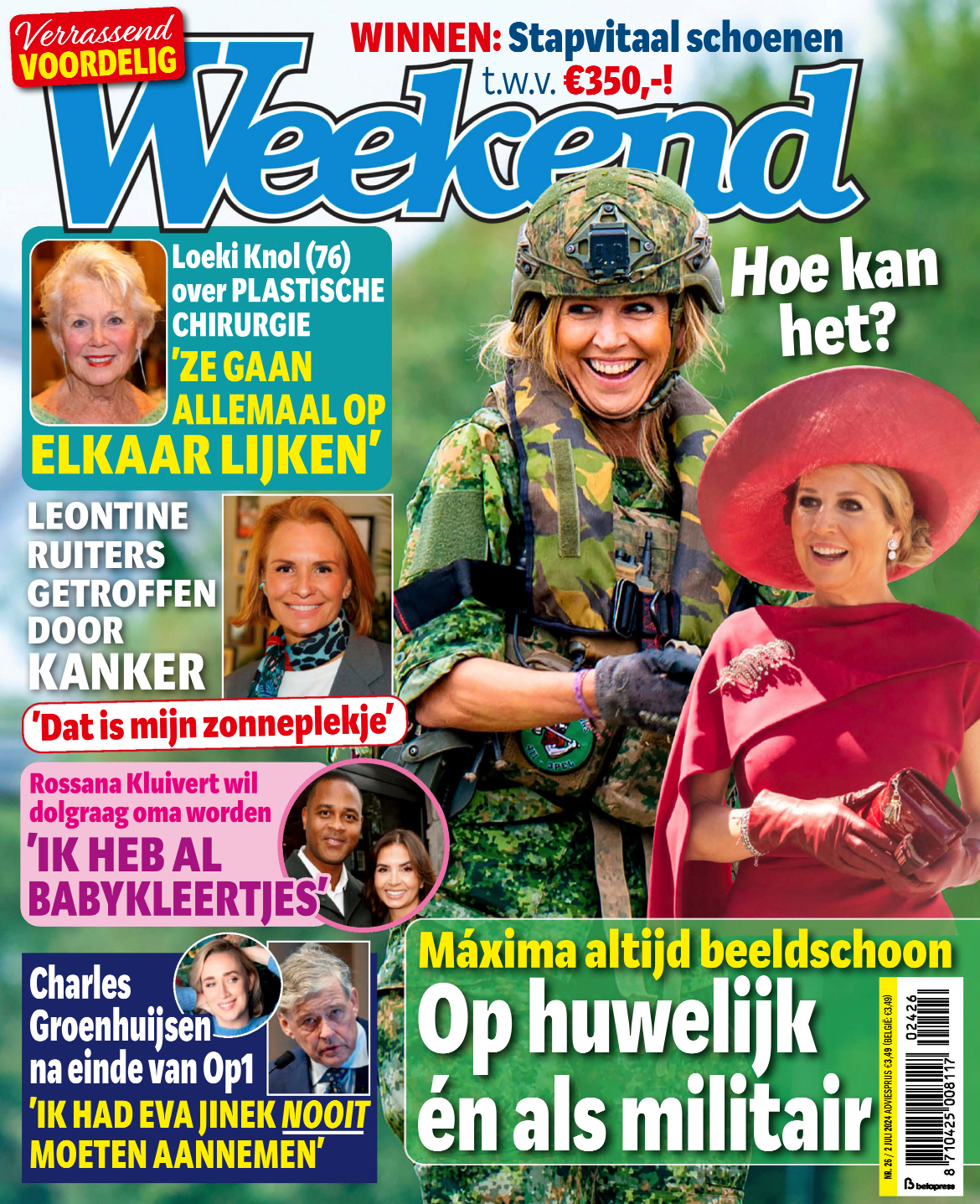Tijdschrift Weekend 26 cover - juli 2024