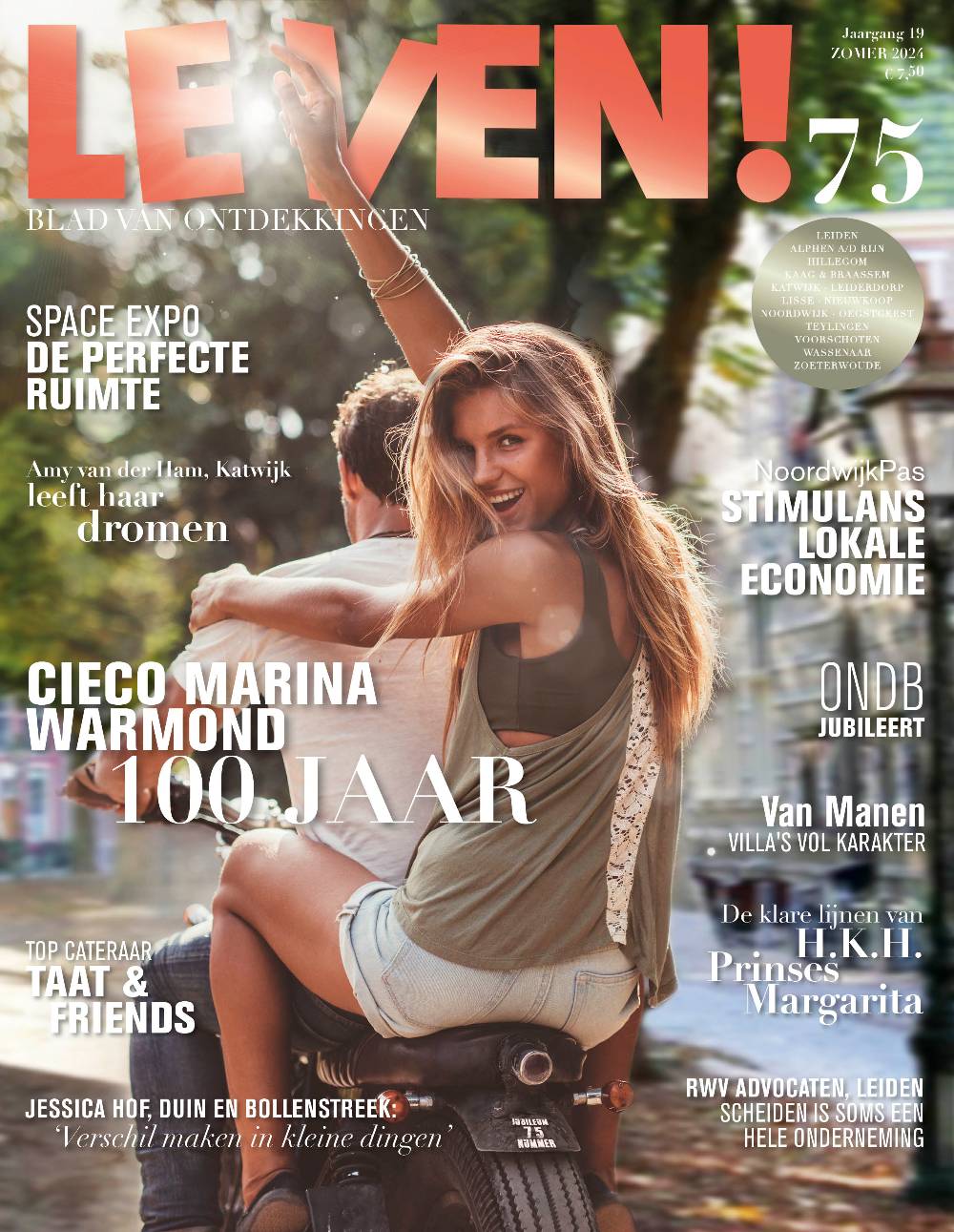 Tijdschrift LEVEN magazine cover - zomer 2024