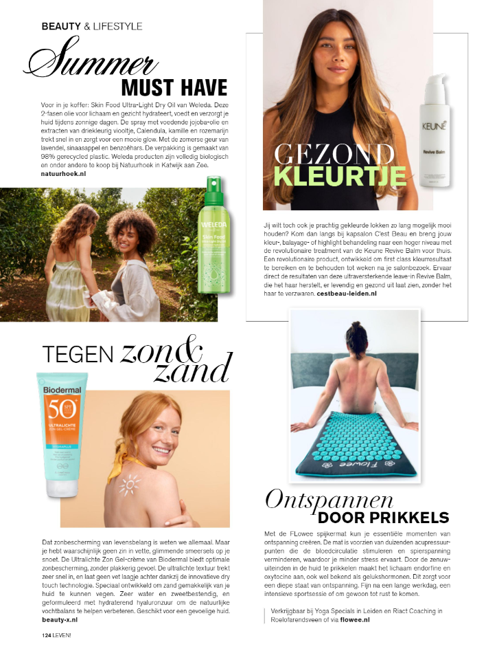 Tijdschrift LEVEN magazine - zomer 2024