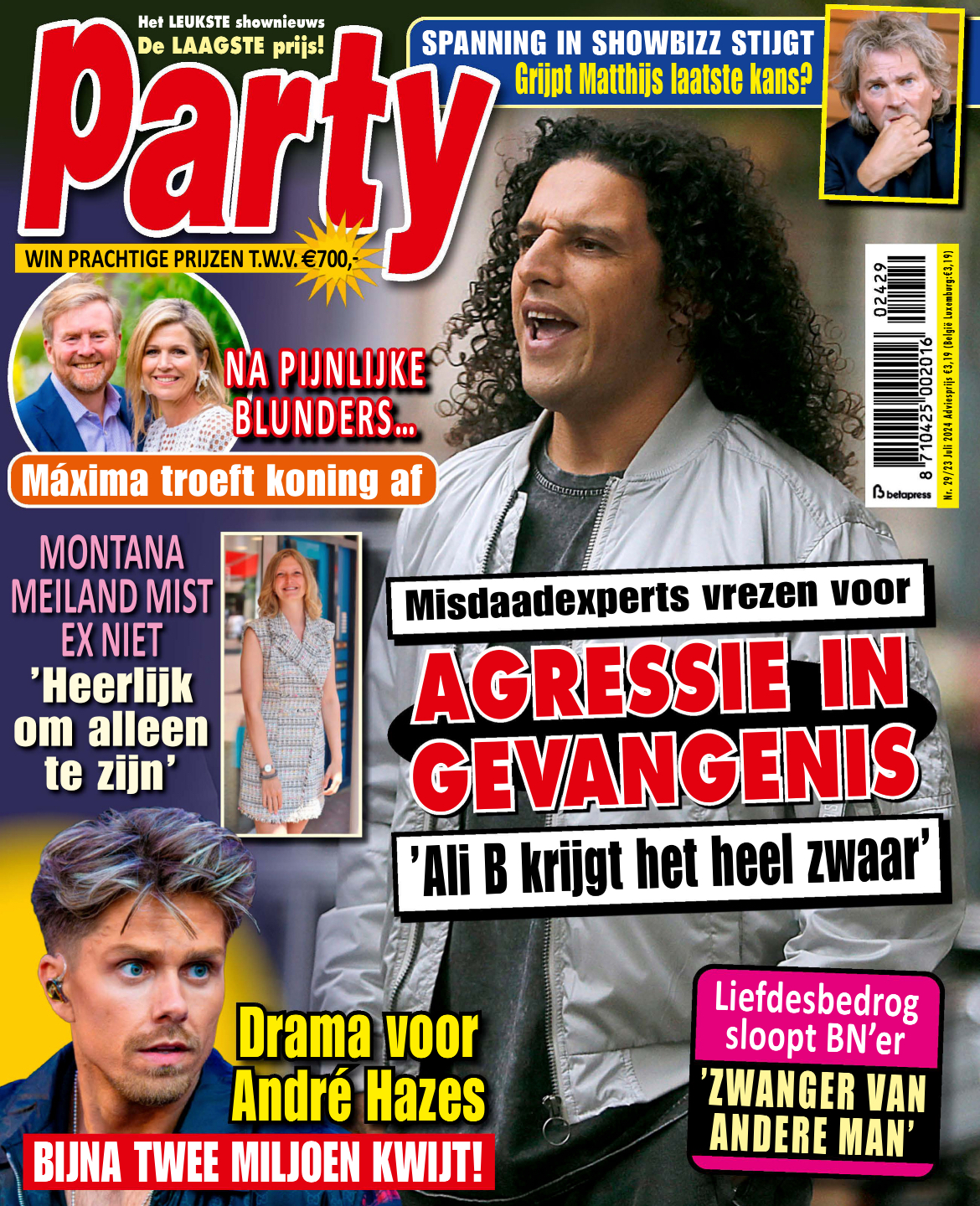 Tijdschrift Party 29 cover - juli 2024