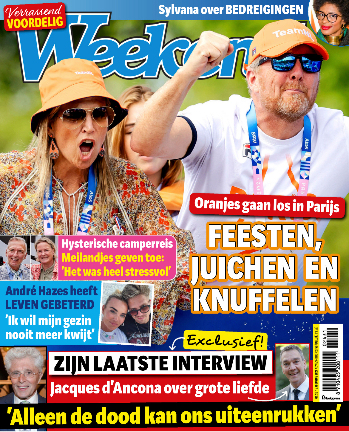 Tijdschrift Weekend 31 cover - augustus 2024