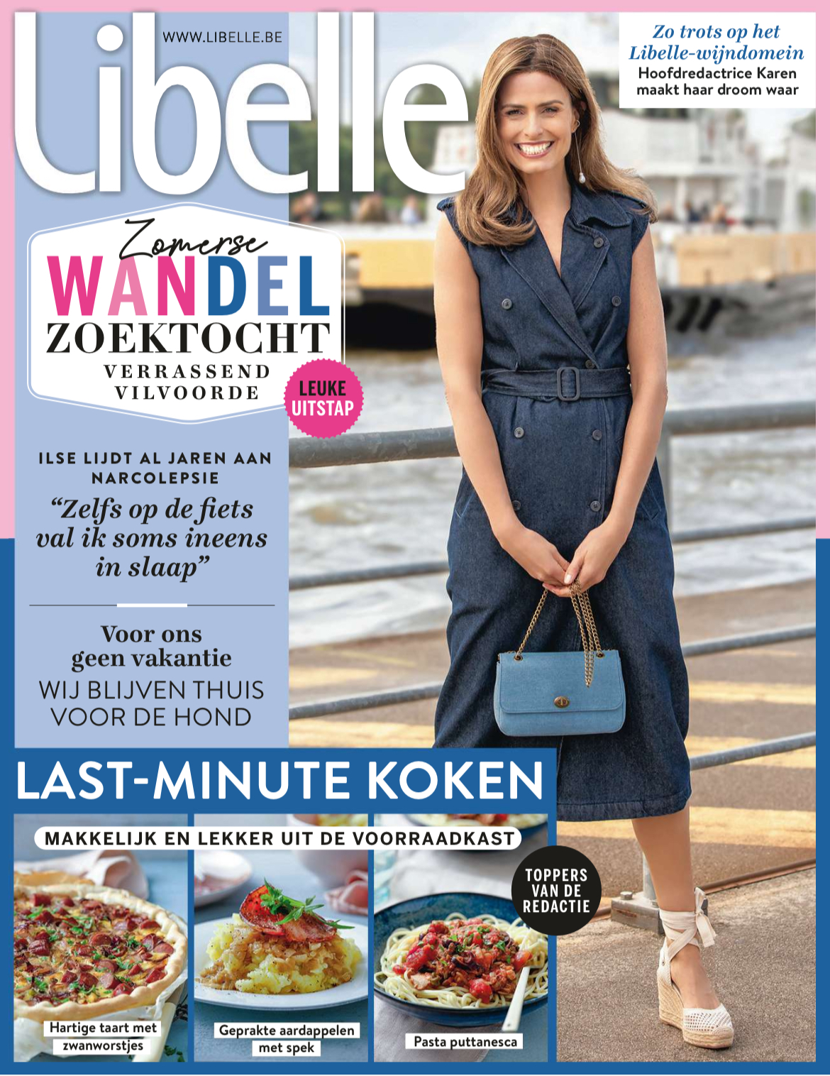 Tijdschrift Libelle Belgie 33 cover - augustus 2024