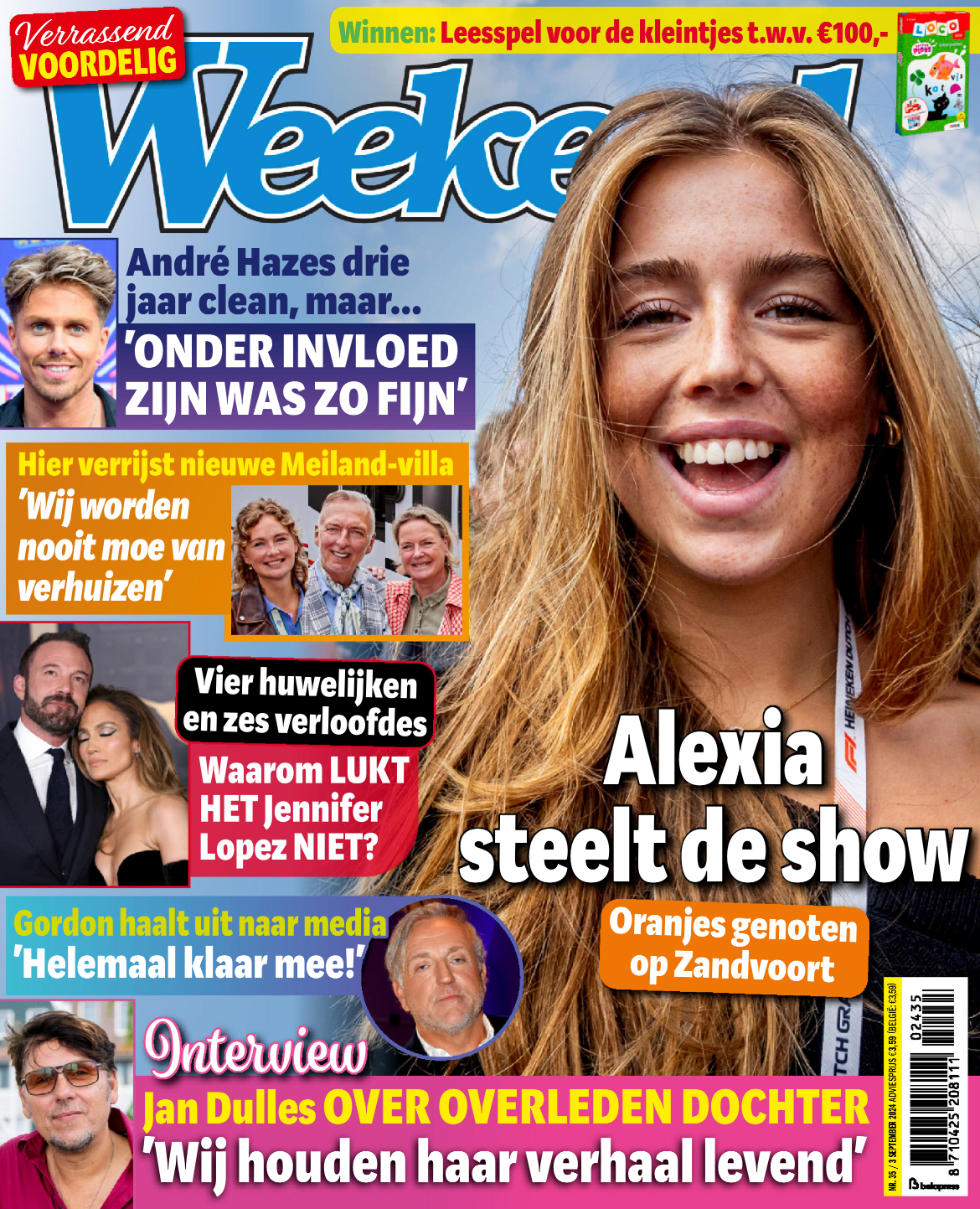 Tijdschrift Weekend 35 cover - september 2024