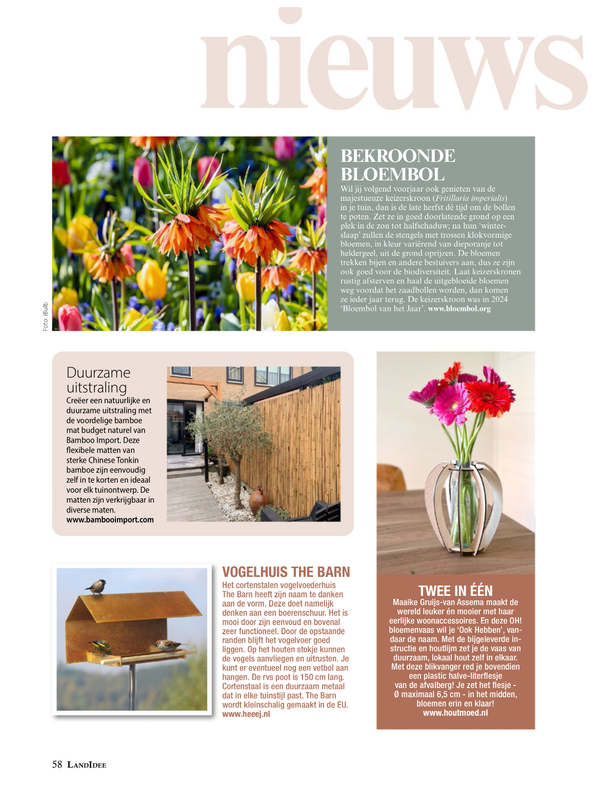 Tijdschrift Landidee - november 2024