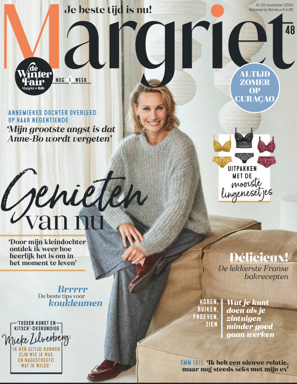 Tijdschrift Margriet 48 cover - november 2024